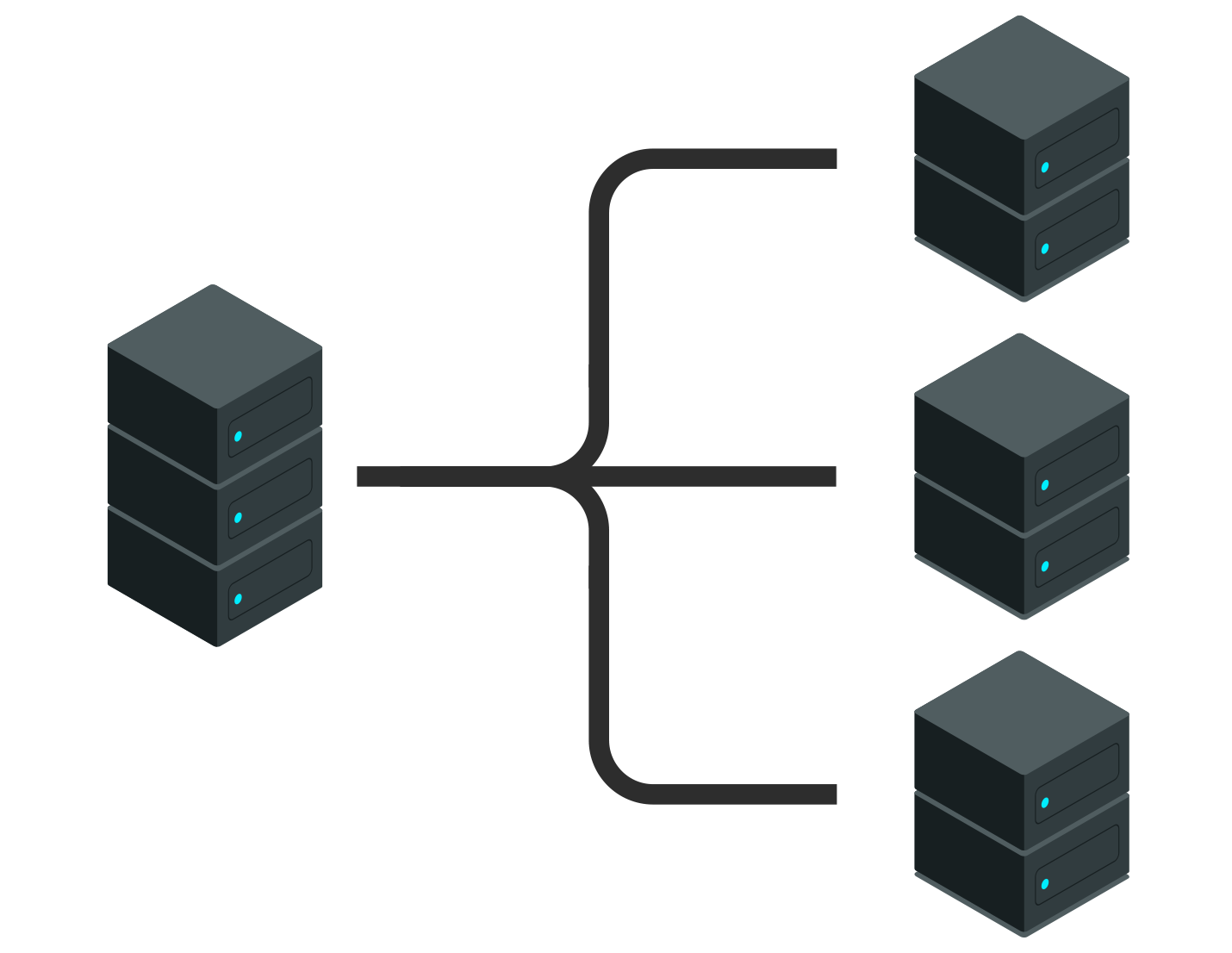 Illustration infrastructure serveur